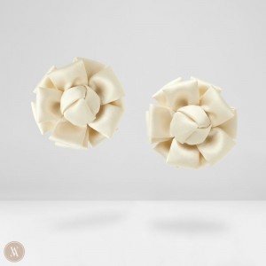 DIY Charms VIVAIA Removable Bows-Clara Damske Biele Krém | PVX-7095