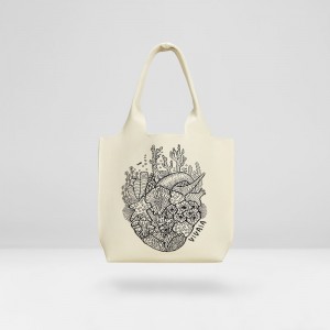 Doplnky VIVAIA Yoki Tote-Ocean Heart Damske Ocean Heart | HEV-4171