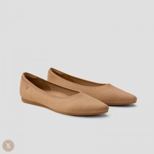 Baletne VIVAIA Pointed-Toe Aria 5° Damske Nutmeg | XOZ-5689