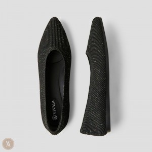 Baletne VIVAIA Pointed-Toe Aria 5° Damske Čierne Viacfarebný | VRM-1043