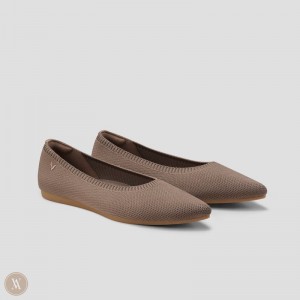 Baletne VIVAIA Pointed-Toe Aria 5° Damske Espresso | FZI-3767