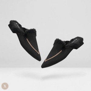 Podpätky VIVAIA Pointed-Toe Tina Damske Čierne | STX-5943