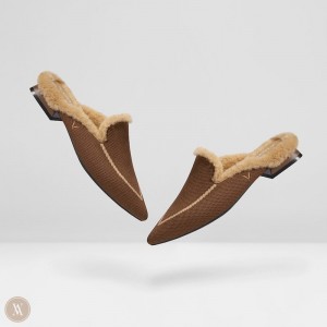 Podpätky VIVAIA Pointed-Toe Tina Damske Káva Hnede | TVU-1593