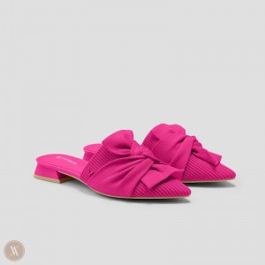 Sandále VIVAIA Pointed-Toe Knot Yaffa Damske Pitaya | LDP-4493