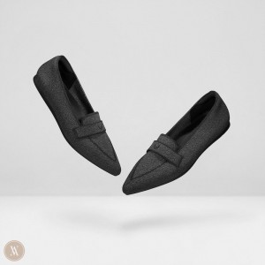 Mokasíny VIVAIA Pointed-Toe Melia Damske Čierne | WJW-9363