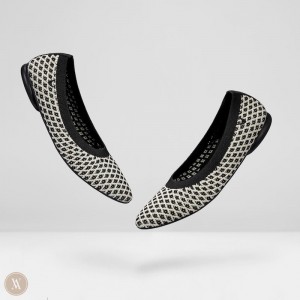 Ploché Topánky VIVAIA Round-Toe Foldable Aditi Damske Čierne | LZZ-2299