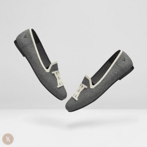 Mokasíny VIVAIA Round-Toe Nadia Damske Oranžové Siva | FPJ-4370