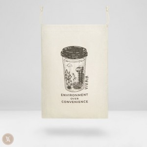 Tasky VIVAIA Canva Storage Bag-Nature Cup Damske Nature Cup | YDN-5333