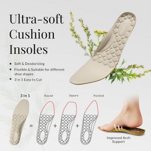 Vložky Do Topánok VIVAIA 3-in-1 Cuttable Ultra-Soft Insole Damske Almond | DYZ-2897