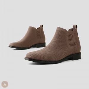 Čižmy VIVAIA Water Repellent Chelsea Ryan Damske Espresso | HMB-1097